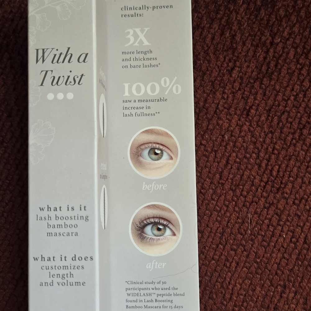 New Julep Beauty With A Twist Jet Black Mascara 0.24 Oz